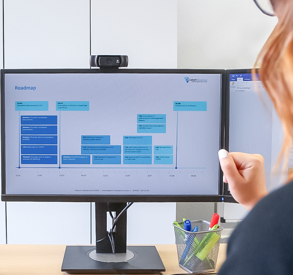 Training der Nutzer für eine summative Evaluation / Human Factors Validation